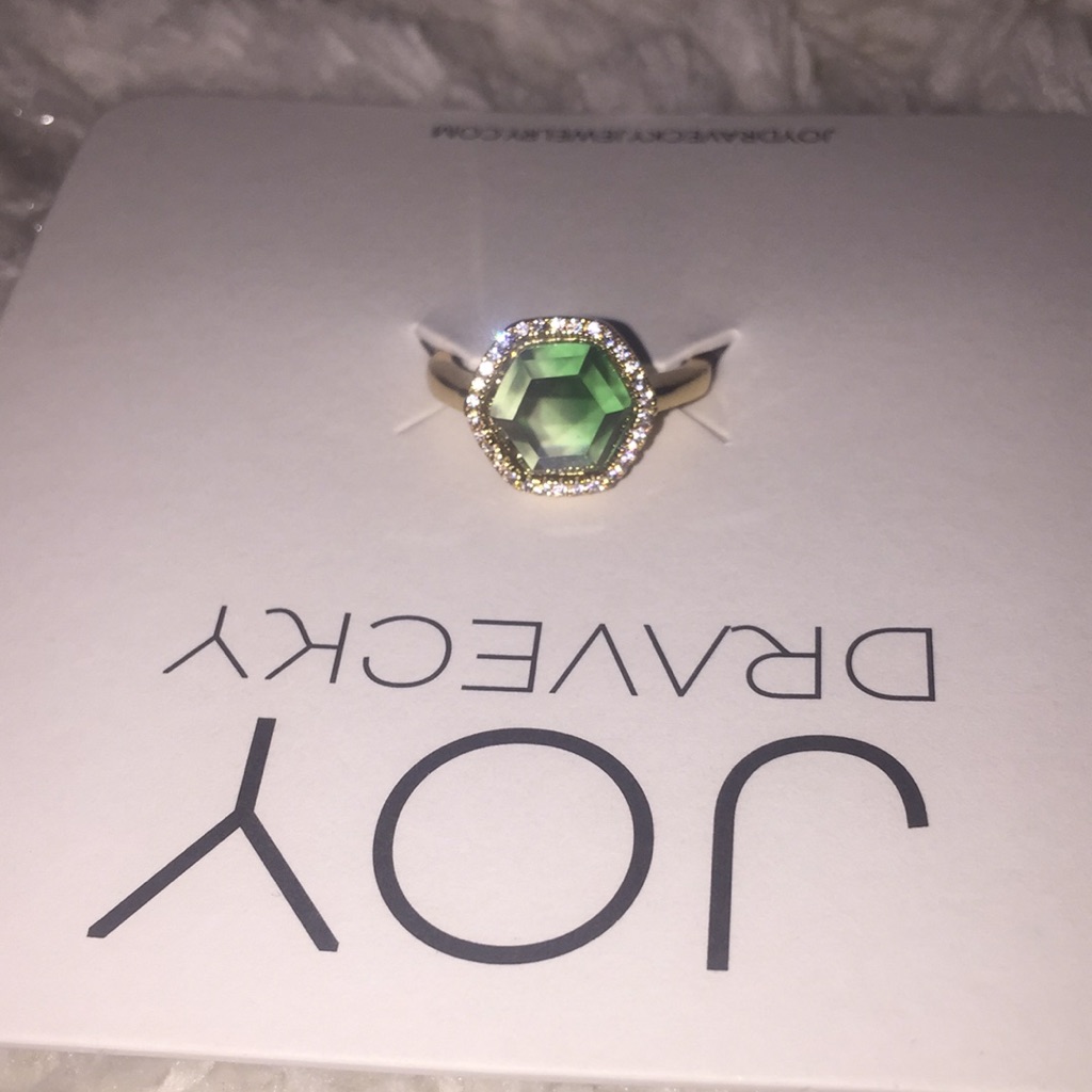 Joy Dravecky Chloe Adjustable Ring 25$